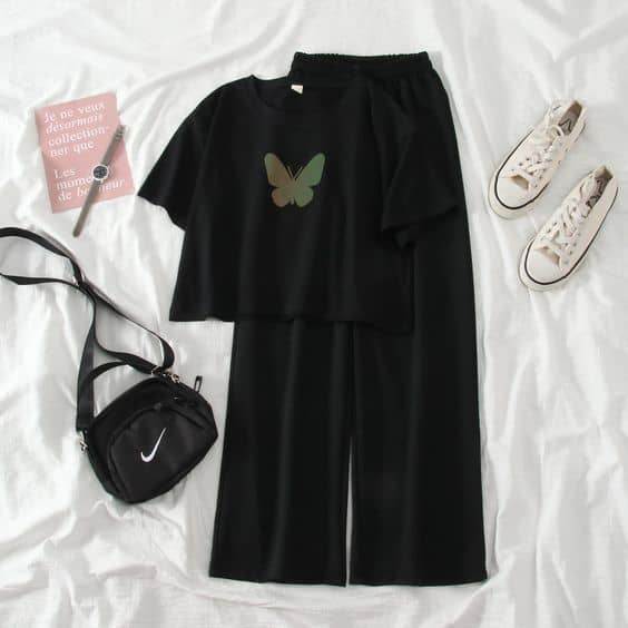 Rainbow Butterfly Flapper Tracksuit - Zarar Outfit