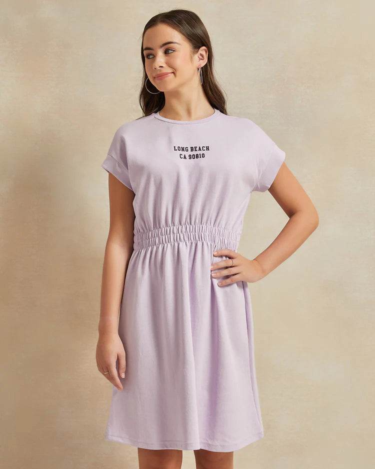 Long Beach Printed Dress - Zarar Outfit