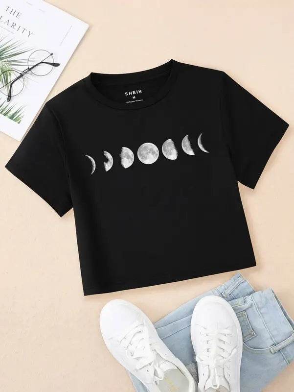 Moon Crop Top - Zarar Outfit