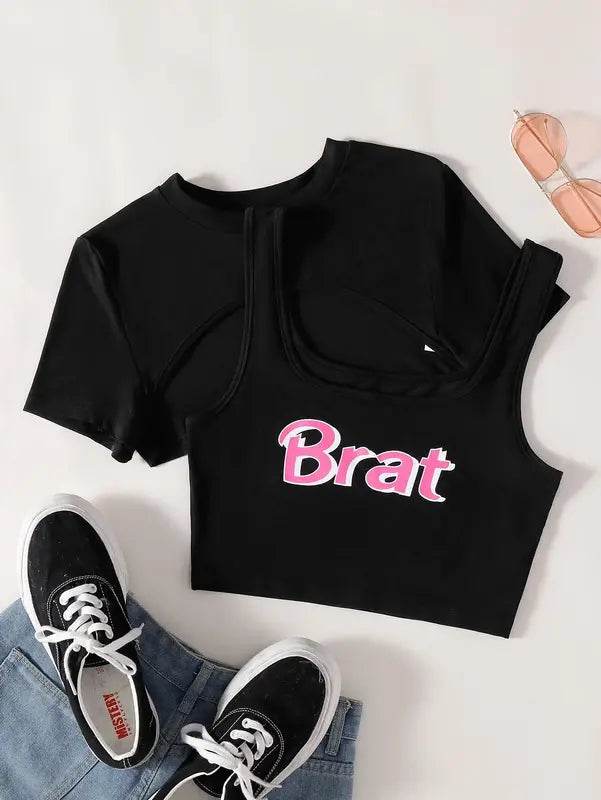 Brat 2 Pc Top - Zarar Outfit