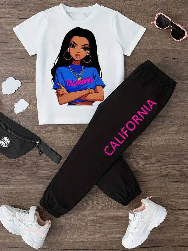 2 Piece California Tracksuit - Zarar Outfit