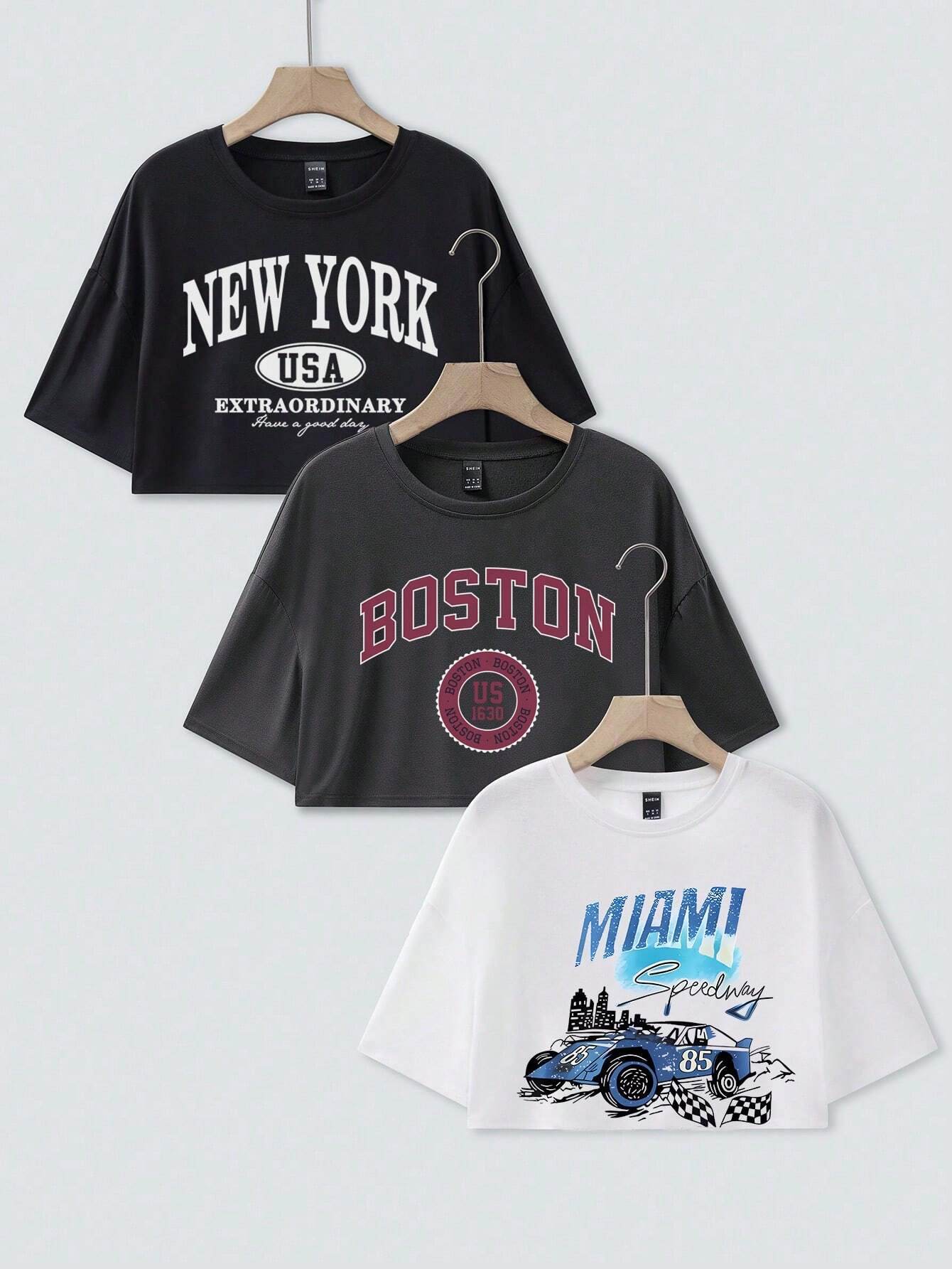 Pack Of 3 Crop Top 10 - Zarar Outfit