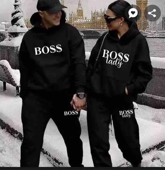 Boss Couple Tracksuit - Zarar Outfit