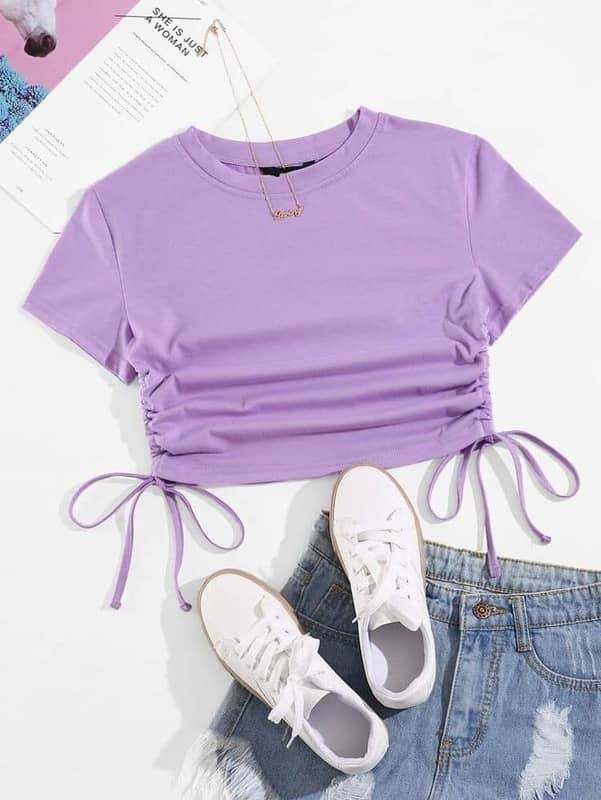 Drawstring Top - Zarar Outfit