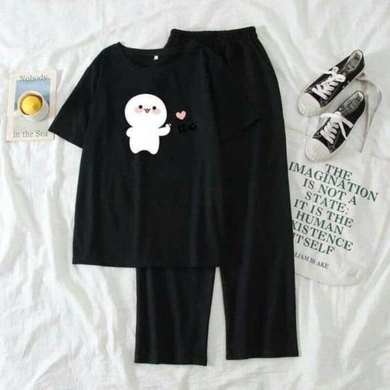 Titu Long Shirt With Wide Leg Trouser - Zarar Outfit