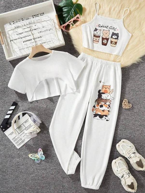 Sweet Girl Tracksuit - Zarar Outfit
