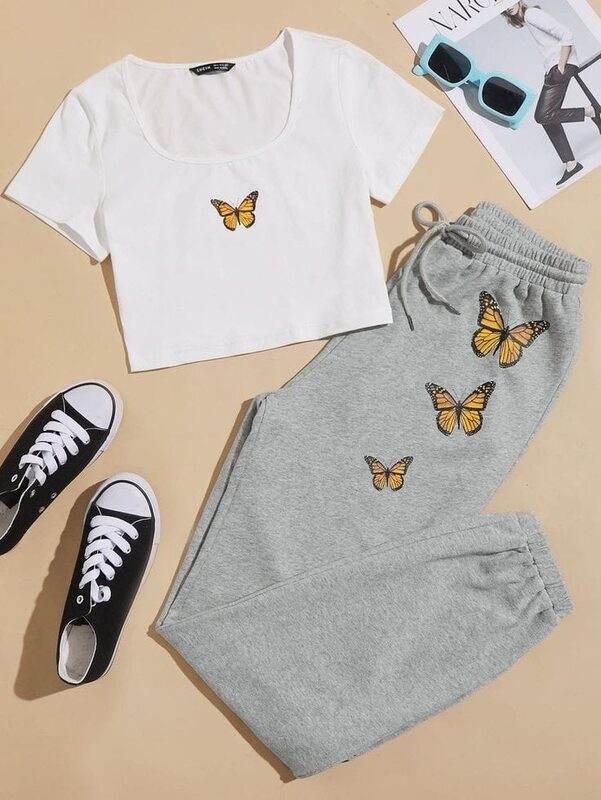 Butterfly Tracksuit - Zarar Outfit