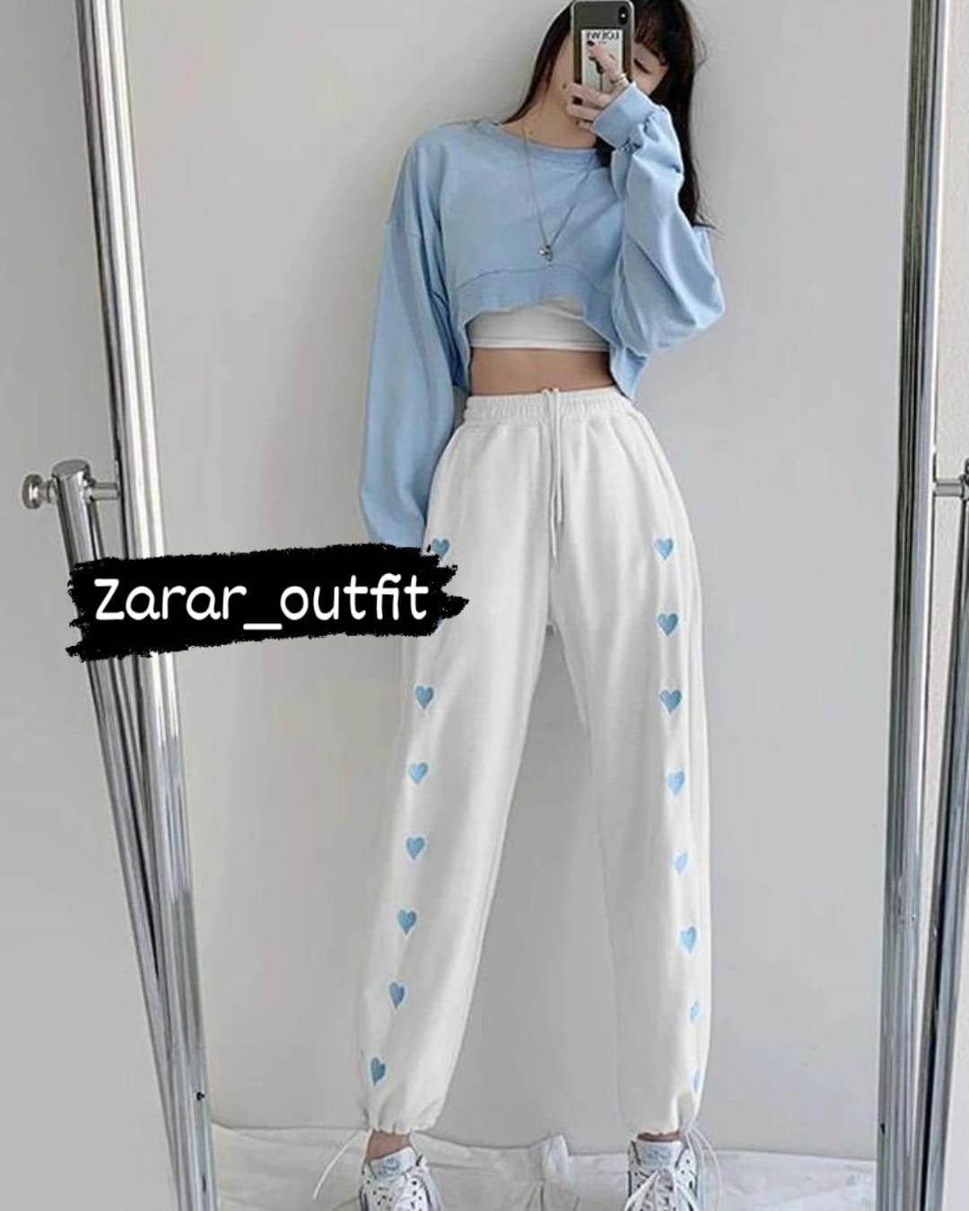 Heart 3 Pc Tracksuit - Zarar Outfit