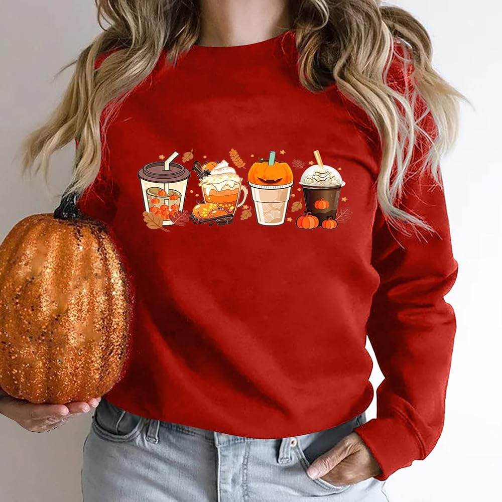 Ice Cream Juice Graphic Print Sweatshirt - Zarar Outfit