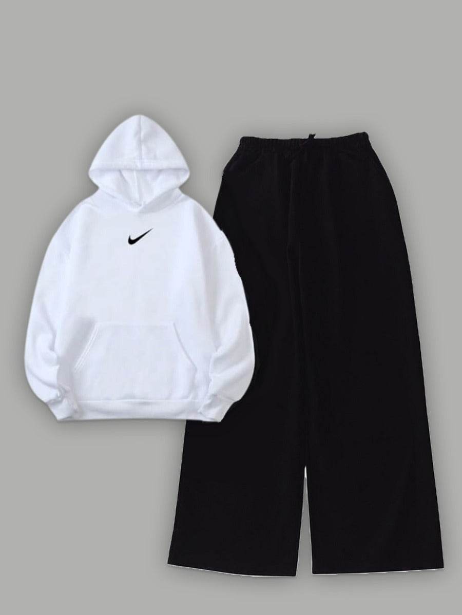 Nike Logo Wide Leg Tracksuit - Zarar Outfit