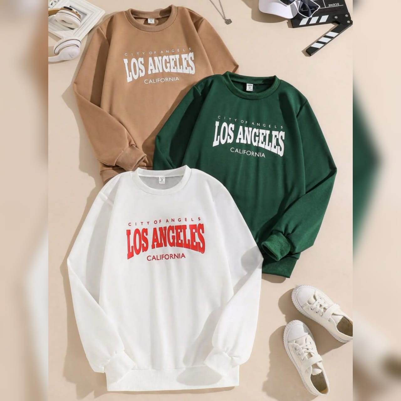Pack Of 3 Printed Sweatshirt 10 - Zarar Outfit