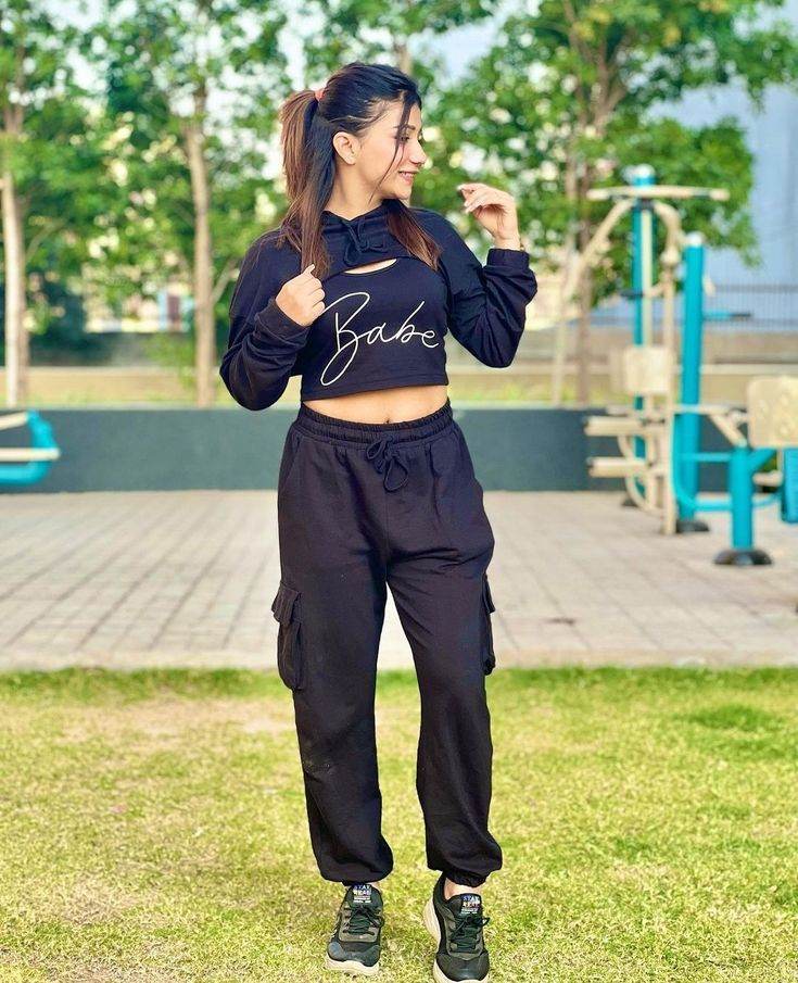 Babe Cargo 3PC Tracksuit - Zarar Outfit