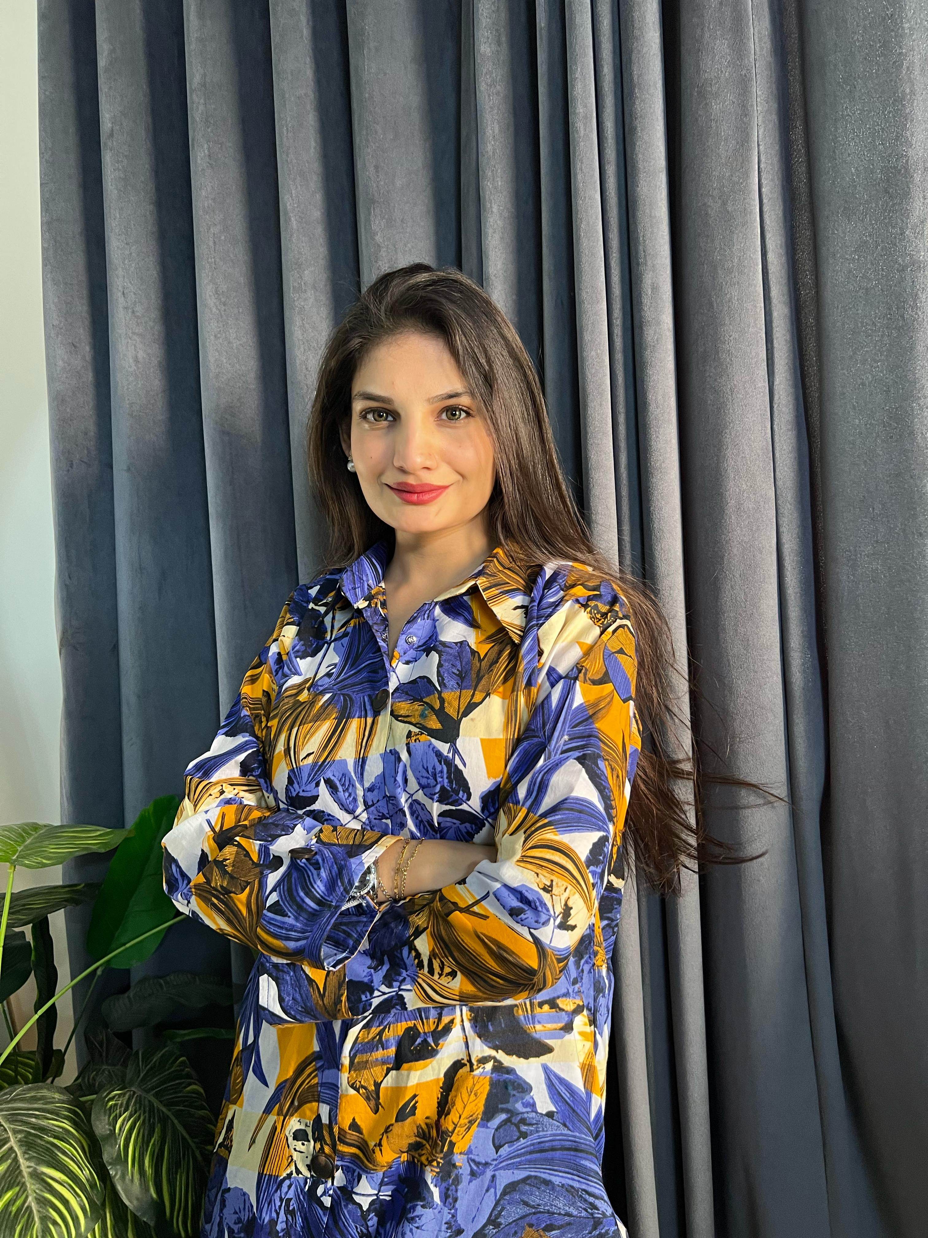 2 Piece Coat Style Stitched Suit - Zarar Outfit