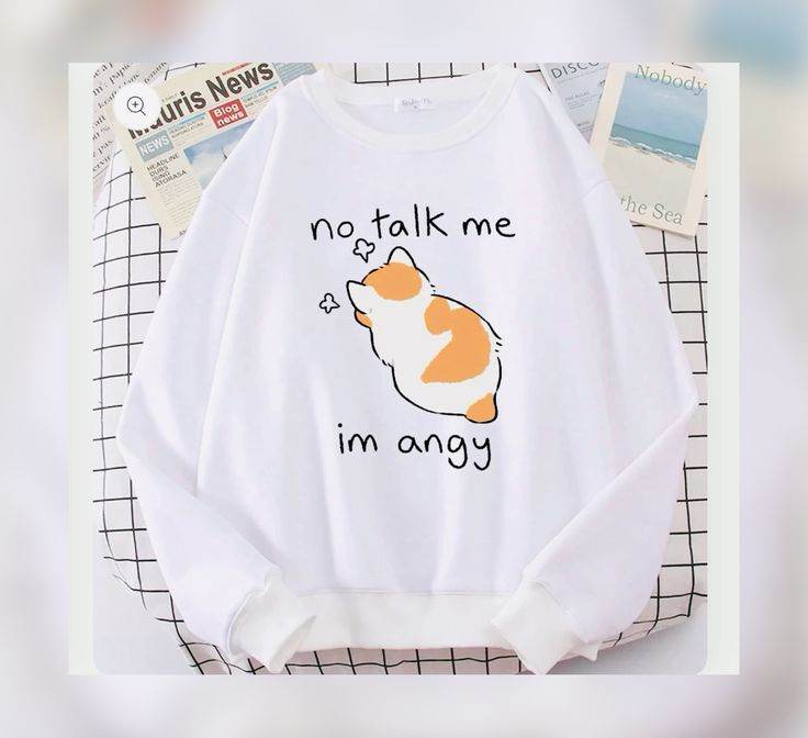 Angy Graphic Print Sweatshirt - Zarar Outfit