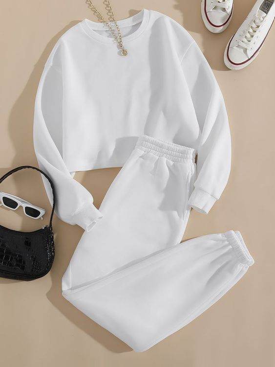Basic Sweatshirt Tracksuit - Zarar Outfit