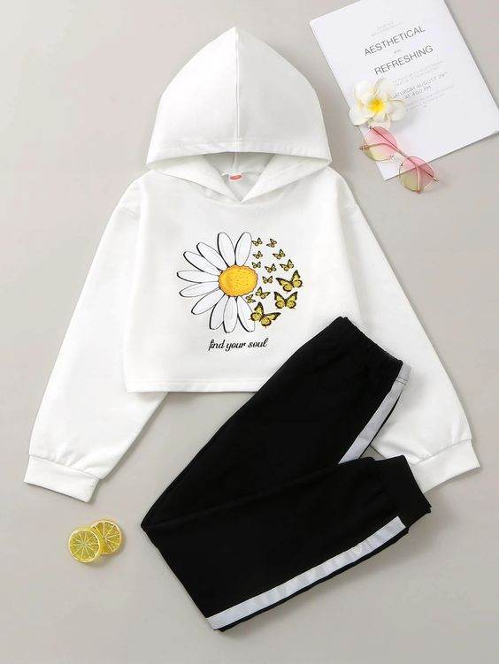 Sun Flower Tracksuit - Zarar Outfit