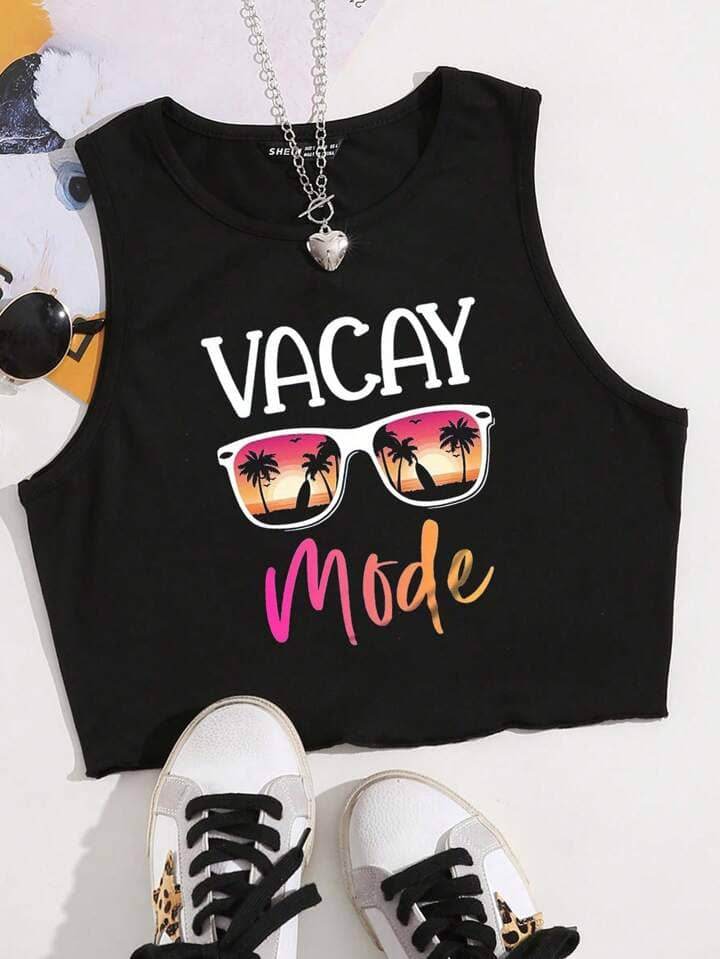 Vacay Mode Tank top - Zarar Outfit