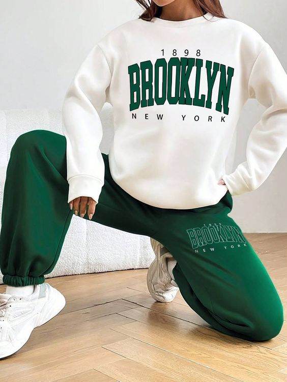 Brooklyn Sweatshirt Tracksuit - Zarar Outfit