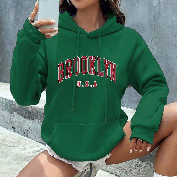 Graphic Brooklyn Hoodie - Zarar Outfit