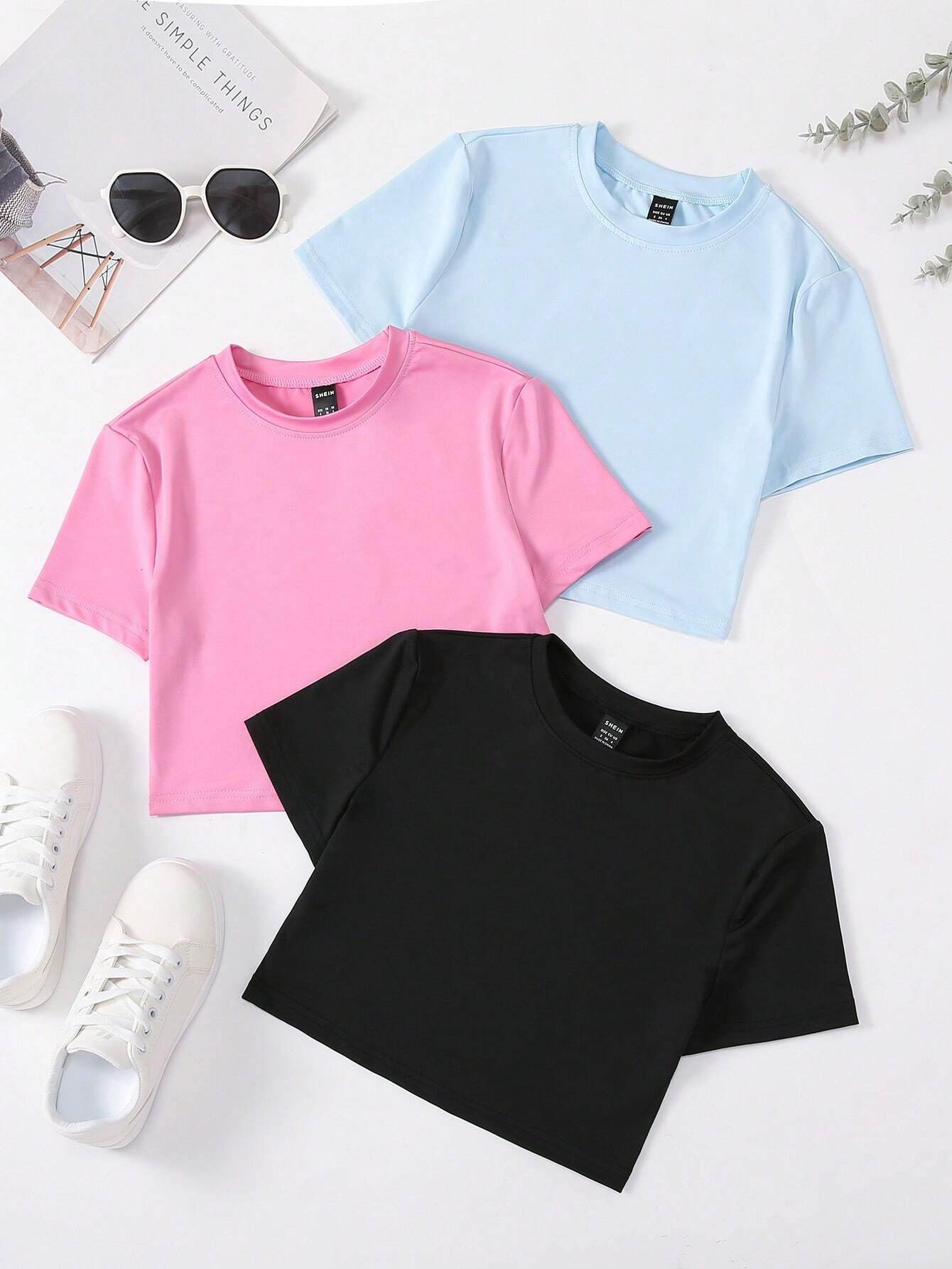 Pack Of 3 Crop Top 11 - Zarar Outfit