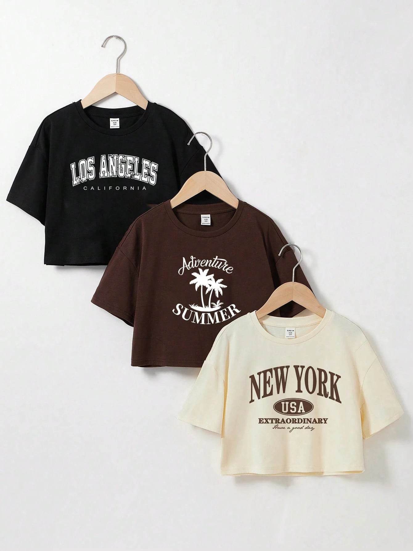 Pack Of 3 Crop Top 09 - Zarar Outfit