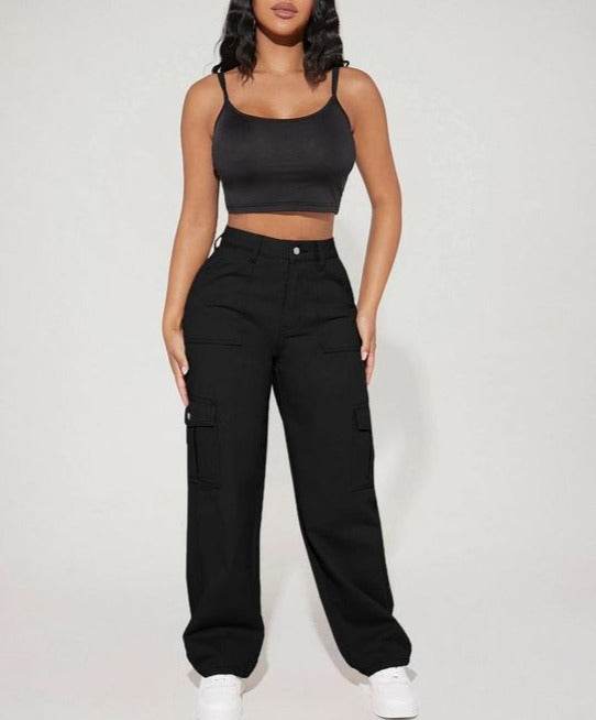 Cami With Cargo Trouser - Zarar Outfit