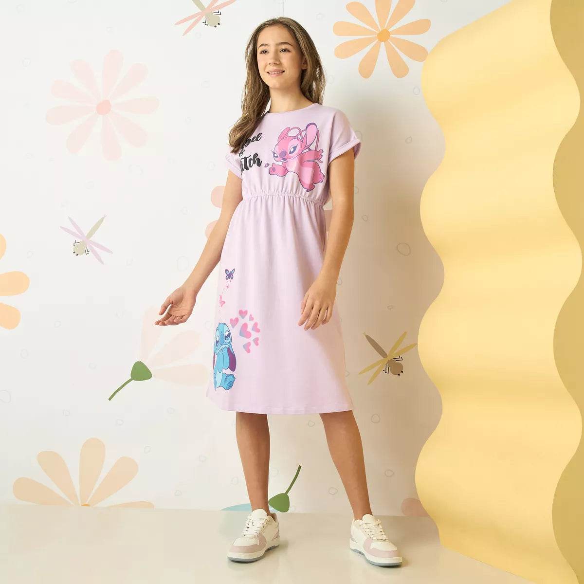 Printed Long Tee - Zarar Outfit