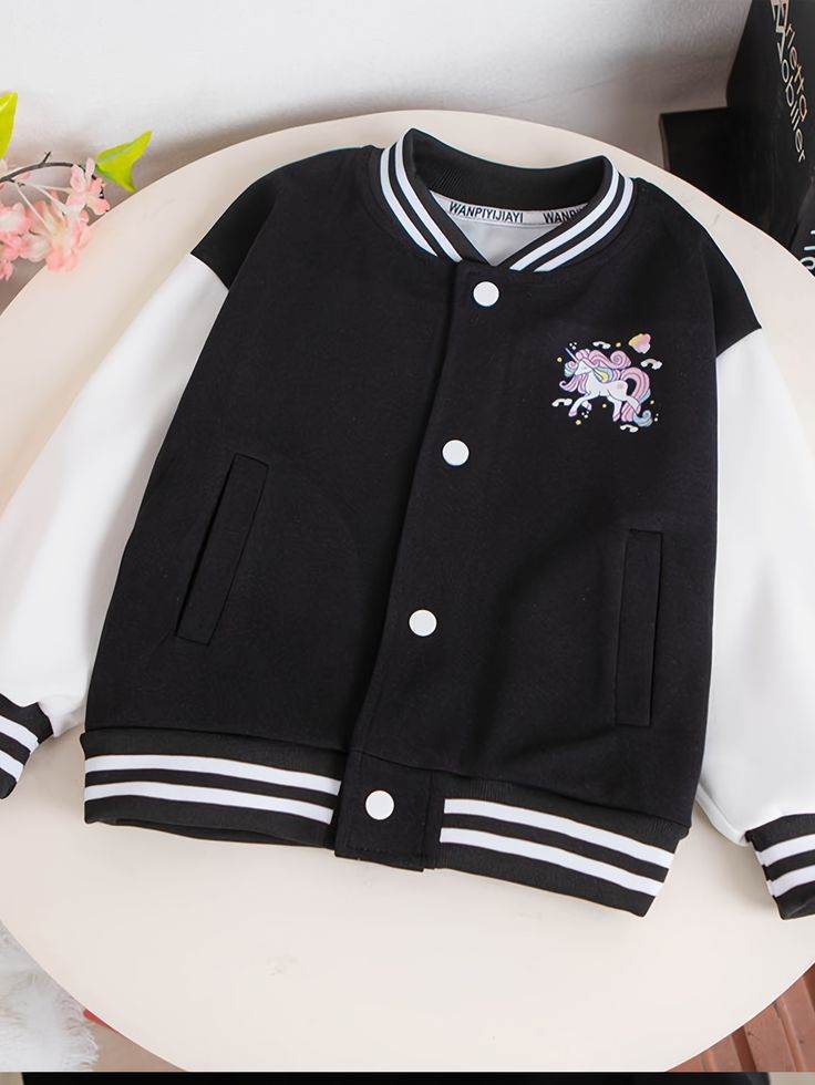 Unicorn Baseball Jacket - Zarar Outfit
