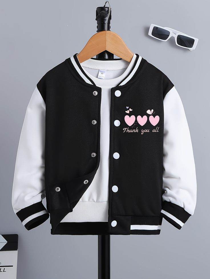 Thank You Baseball Jacket - Zarar Outfit