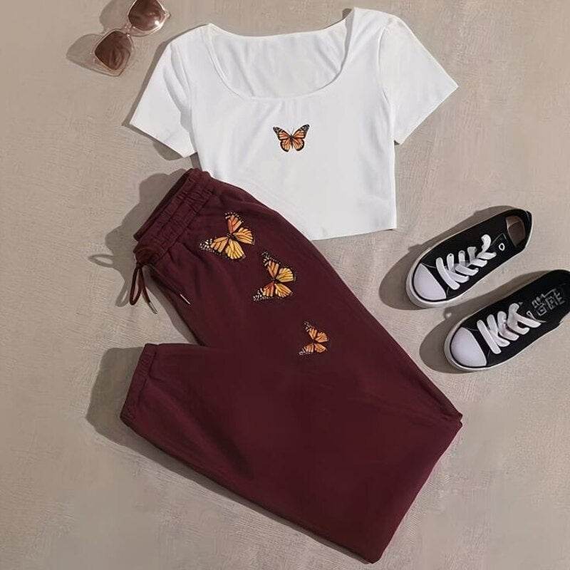Butterfly Tracksuit - Zarar Outfit