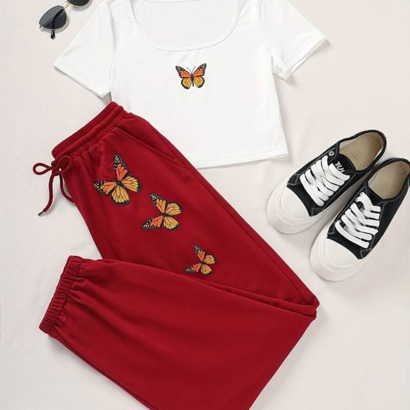 Butterfly Tracksuit - Zarar Outfit