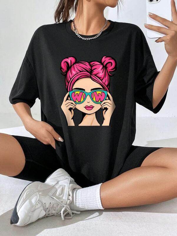 Graphic Oversized Tee - Zarar Outfit