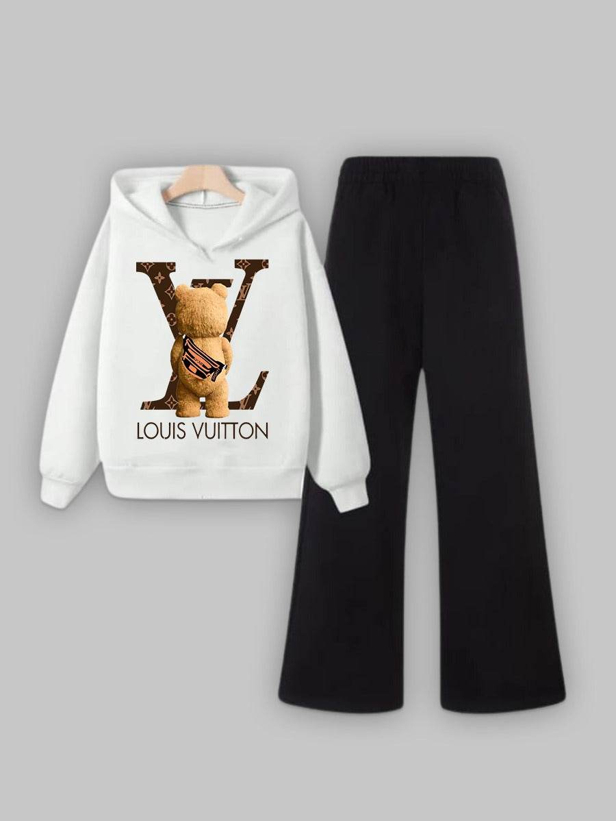 LV Wide Leg Tracksuit - Zarar Outfit