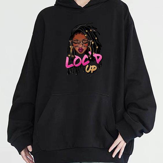 Graphic Loc D Up Hoodie - Zarar Outfit