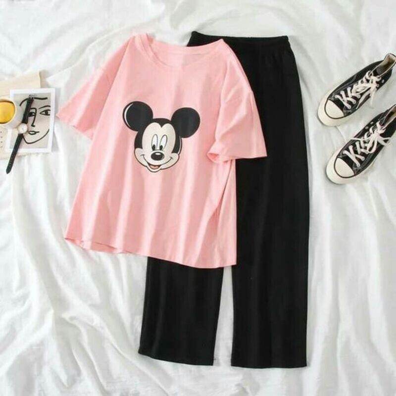Mickey Wide Leg Tracksuit - Zarar Outfit